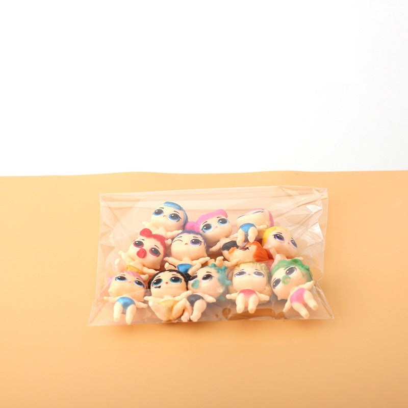 Cartoon Sister Girl 5cm Action Figures