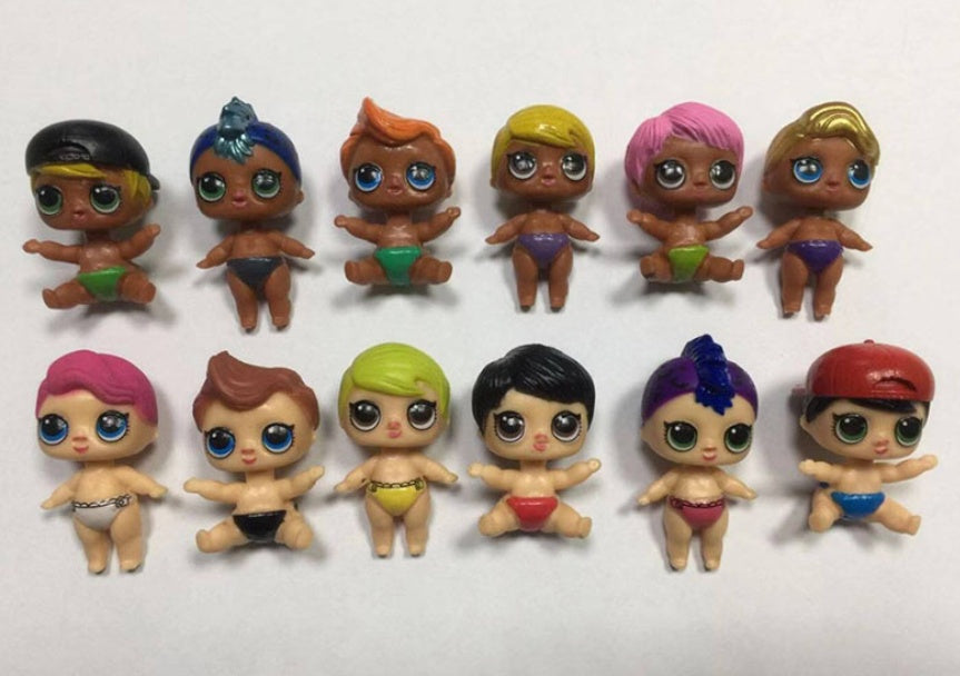 Cartoon Sister Girl 5cm Action Figures