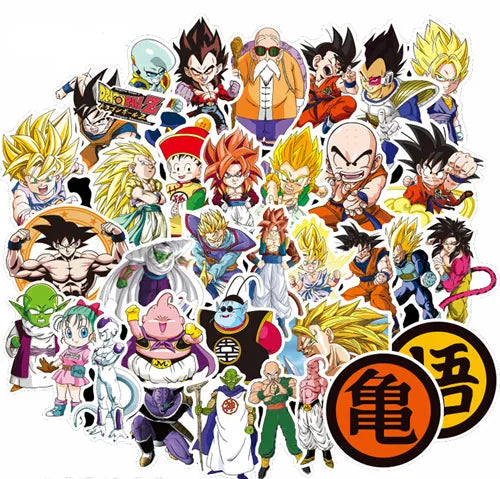100pcs/pack Dragon Ball Stickers