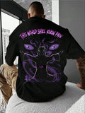 Men's Creative Anime-Inspired Casual T-Shirt